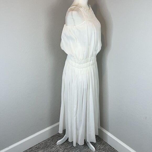 Three Graces White Cotton Maxi Size 6 - Picture 5 of 16